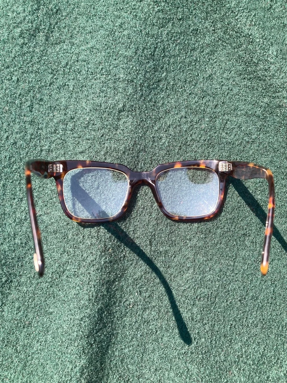 ZAC POSEN Victor Tortoiseshell Square Glasses